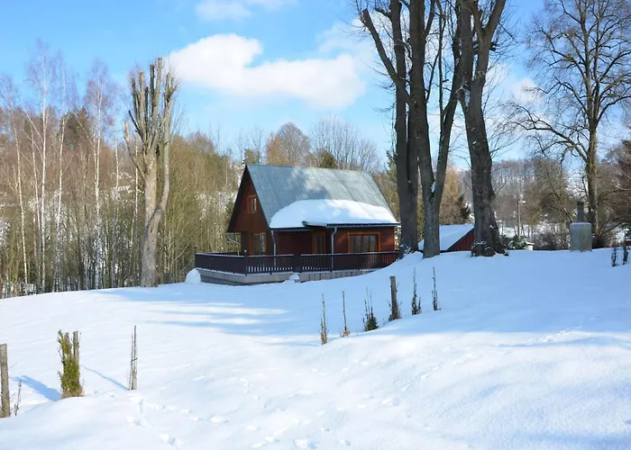 Relaxing Forest Escape With Bbq Chalet Kyjov (Usti nad Labem)